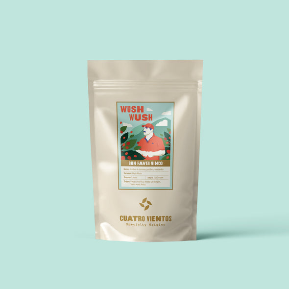 Wush Wush Lavado de Faver Ninco - Café Tostado