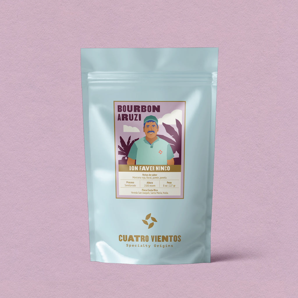 Bourbon Aruzi Semilavado de Faver Ninco