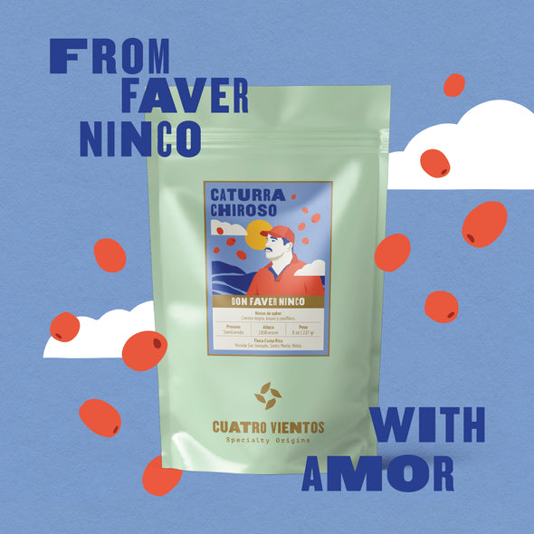 Caturra Chiroso Semilavado de Faver Ninco