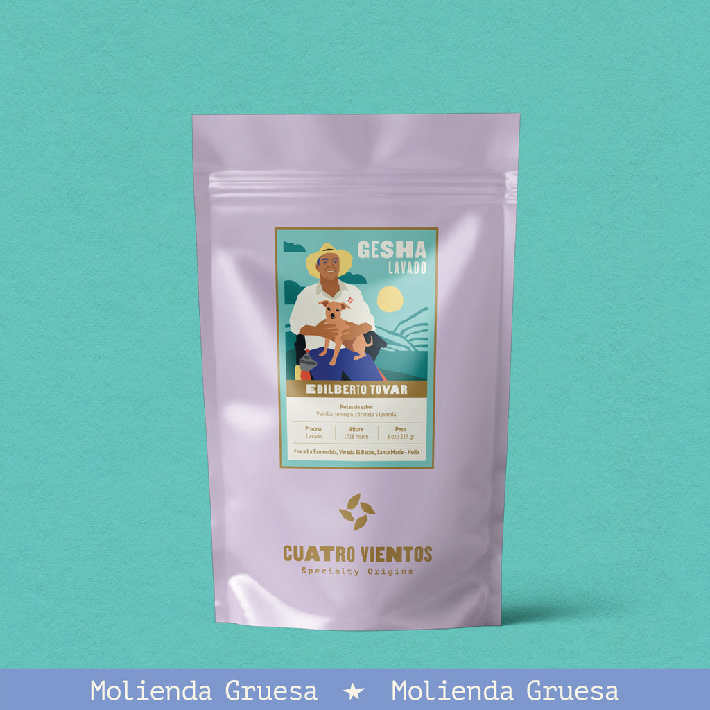 Gesha Lavado de Edilberto Tovar